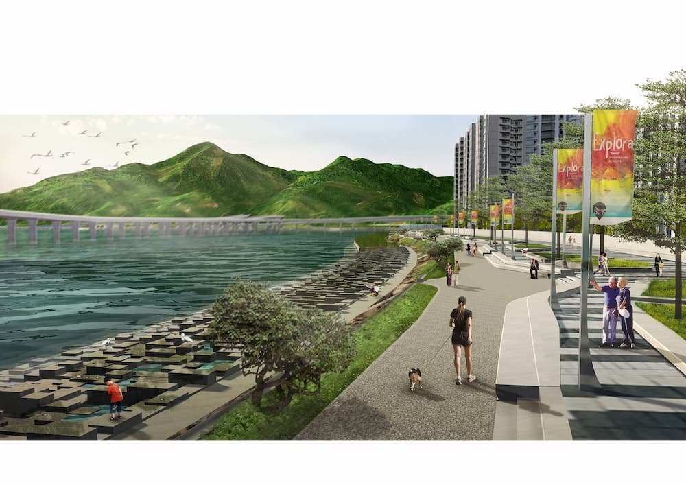 Tung Chung East – Proposed Seawall and Eco-shoreline