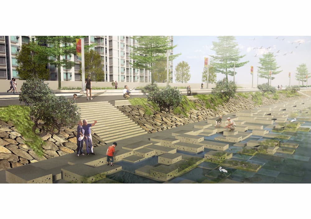 Tung Chung East – Proposed Seawall and Eco-shoreline
